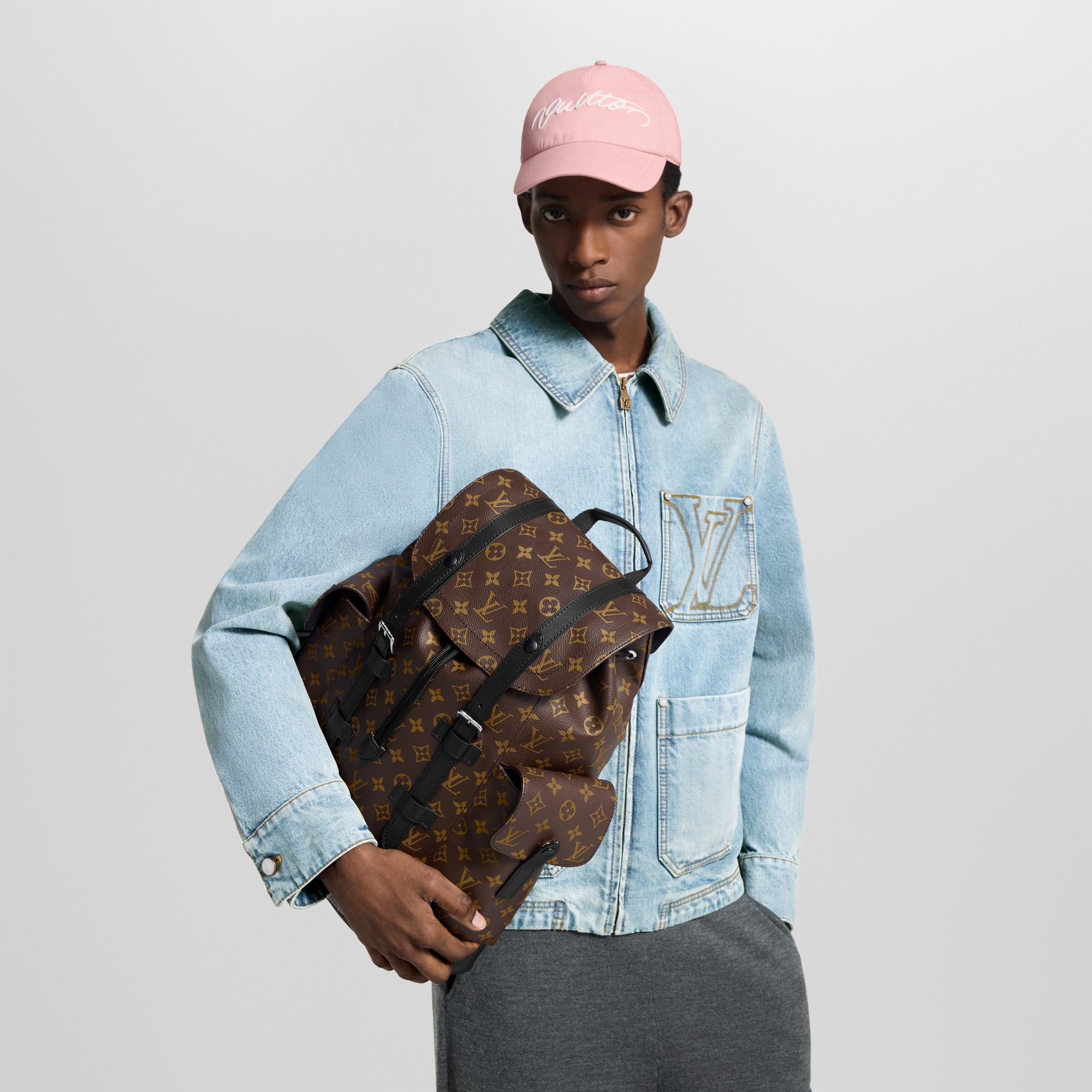 Christopher MM Monogram Macassar Canvas - Gifts for Him | LOUIS